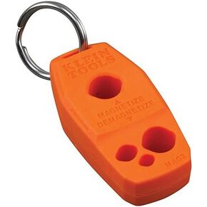 Klein Tools MAG2 Demagnetizer / Magnetizer for Screwdriver Bits and Tips, Makes Tools Magnetic with Powerful Rare-Earth Magnet