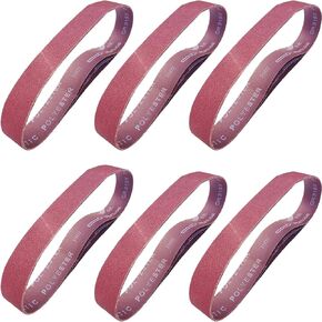 20 Pack 1-1/2 x 30 Inch 60 Grit Sanding Belts For Pipe Tube Polisher Sander- Aluminum Oxide Sander Belts for Woodworking Metal Polishing in Kuwait