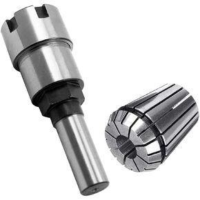 Heavy Duty Router Bit Collet Extension Collet Extender with ER20 Spring Collet Set for 1/2 Inch Shank Router Bit