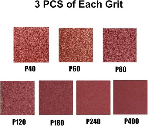 14 Pack Sanding Belt 2x48 Belt Sandpaper, 2 Each of 40 60 80 120 180 240 400 Grit Aluminum Oxide Sanding Belts for 2 X 48 Inch Belt Sander in Saudi Arabia