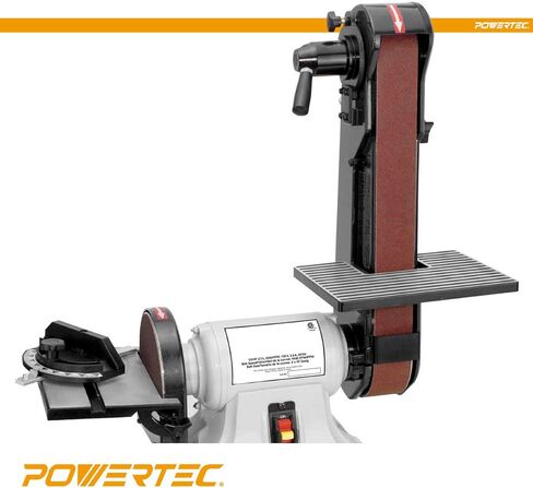 أحزمة صنفرة POWERTEC 110620 مقاس 4 × 36 بوصة | حزام صنفرة بحزام من أكسيد الألومنيوم بحبيبات 40 | ورق صنفرة لآلة صنفرة الحزام والأقراص - 10 عبوات in Kuwait
