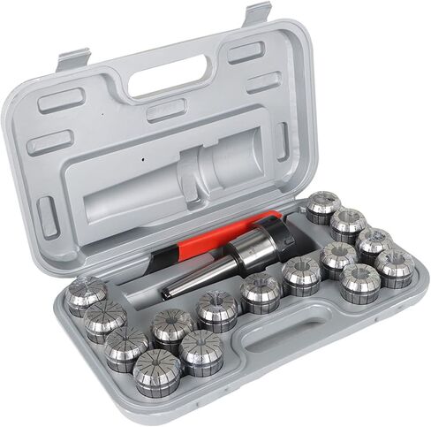 MTB3-ER40 Shank Suitable for CNC Engraving Machine and Milling Machine Tools with Wrench and 15 Pcs ER40 Collet in Saudi Arabia