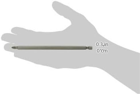 BOSCH CCP2601 6 In., Shank 1/4 In., P2 Point, Phillips Power Bit, Extra Hard, Bulk in Saudi Arabia