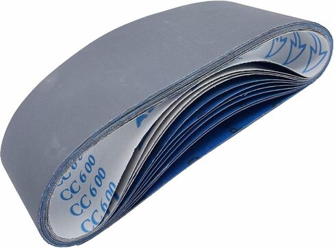 3 X 21 Inch Sanding Belts,36 Grit Extra Coarse Silicon Carbide Abrasive Sandpapder for 3x21 Belt Sander, 10-Pack in Kuwait