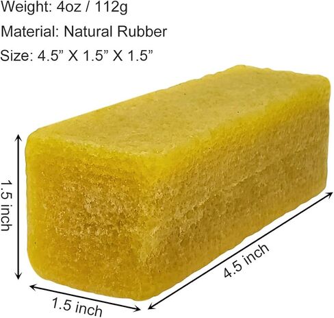 M-jump 4.8X2X2 بوصة عصا تنظيف كاشطة لأزهار السنفرة والأقراص مصنوعة من المطاط الطبيعي لتنظيف ورق الصنفرة وشريط خشن وأحذية التزلج وأقراص السنفرة | A"يجب اقتناؤها" in Kuwait