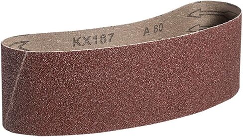 Mercer Industries 107100-3" x 24" Aluminum Oxide Sanding Belts, 100 Grit (10 Pack) in Saudi Arabia