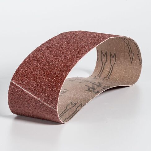 Mercer Industries 107100-3" x 24" Aluminum Oxide Sanding Belts, 100 Grit (10 Pack) in Saudi Arabia