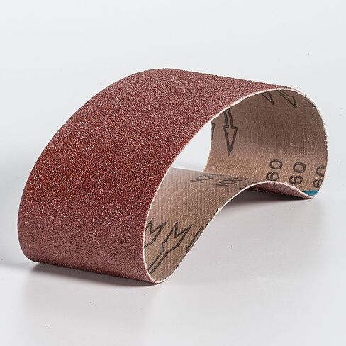 Mercer Industries 107100-3" x 24" Aluminum Oxide Sanding Belts, 100 Grit (10 Pack) in Kuwait
