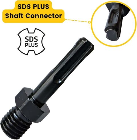 Core Drill Bit SDS Plus Arbor Adapter 5/8 "-11 UNC Thread Male to SDS Plus Shank Hammer Drill Diamond Hole Saw 5/8" 11 ذكر حفر مرفق Arbor Shaft محول بواسطة DRILAX in Saudi Arabia