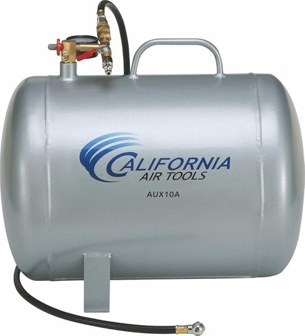 California Air Tools CAT-AUX05A Lightweight Portable Aluminum Air Tank, 5 Gallon, Silver in Kuwait