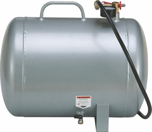 California Air Tools CAT-AUX05A Lightweight Portable Aluminum Air Tank, 5 Gallon, Silver in Kuwait