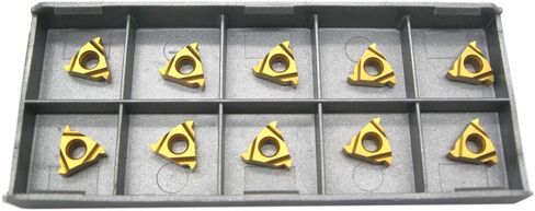 1/2" Lathe Threading Tool SER1212H11 with 10pcs 11ER AG60 Threading Inserts for External Threading Holder CNC Turning Tool in Saudi Arabia