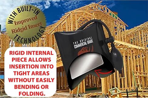 The Original Rhino Strong Commercial Grade Air Wedge Bag 2.0 Pump Professional Leveling Kit & Alignment Tool Shim Bag in the Popular Medium Size (2 Pack). in Saudi Arabia