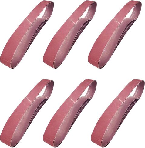 20 Pack 1-1/2 x 30 Inch 60 Grit Sanding Belts For Pipe Tube Polisher Sander- Aluminum Oxide Sander Belts for Woodworking Metal Polishing in Kuwait