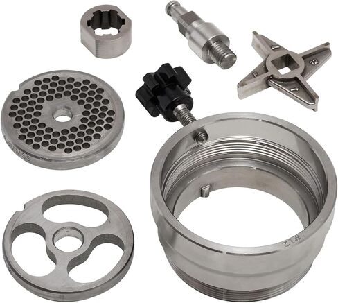 #8 Big Bite Dual Grind Adapter,Silver in Kuwait
