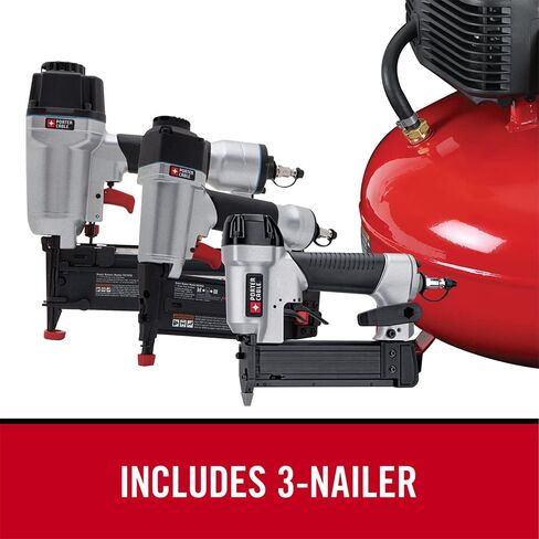 PORTER-CABLE PCFP3KIT 3-Nailer and Compressor Combo Kit in Saudi Arabia