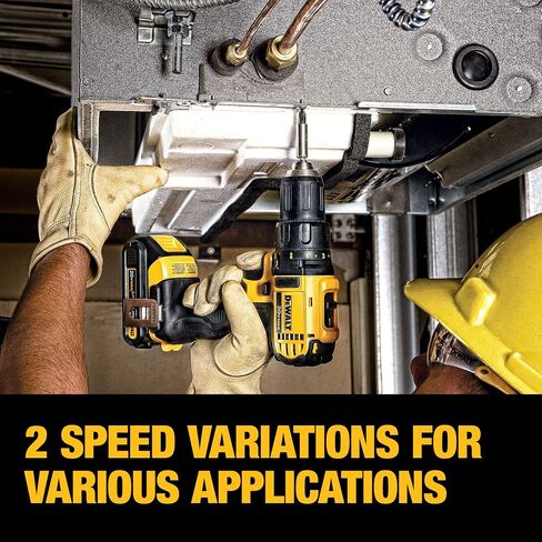 DEWALT 20V MAX Combo Kit, Compact 7-Tool with 111PC MASTER SET (DCK720D2 & DWA123AMQ4) in Saudi Arabia