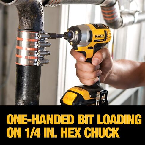 DEWALT 20V MAX Combo Kit, Compact 7-Tool with 111PC MASTER SET (DCK720D2 & DWA123AMQ4) in Saudi Arabia