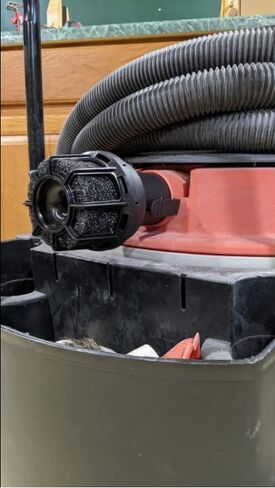 كاتم صوت 2-1/2 انش موزع رطب متوافق مع كرافتس مان CMXZVBE38660 فاك، ملحق مكنسة كهربائية جافة، موزع لموزع المكنسة الكهربائية مع اسفنجة. in Kuwait