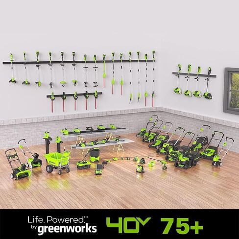 مكنسة Greenworks 40V (3 جالون) اللاسلكية الرطبة / الجافة + الملحقات، وبطارية 2.0 أمبير في الساعة وشاحن متضمن in Saudi Arabia