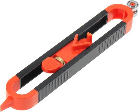 Smgda Precise Contour Scribe Tool with Adjustable Lock for Pencil, Profile Contour Gauge for Woodworking Edge Corner Measuring Profile Duplicator, for Construction Carpenter Architects DIY Handymen in Saudi Arabia