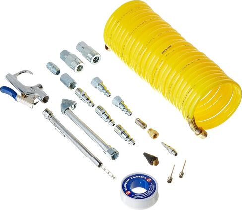 Accessory Kit, 17 Piece Compressor Inflation Kit, with Blow Gun, Air Chucks, & Inflation Needles (Campbell Hausfeld MP284701AV) in Saudi Arabia