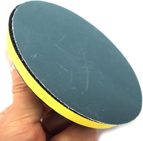 SI FANG 2 Pack 3 Inch Hook and Loop Sanding Pads with M10 Thread Hex Drill Adapter, Sanding Discs Backing Pad Rubber Backing Plates for Angle Grinder, Drill Buffer Polisher Attachment (12000RPM) in Saudi Arabia