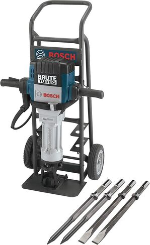 BOSCH BH2770VCD 120-Volt 1-1/8 Hex Breaker Hammer Brute Turbo Deluxe Kit with Deluxe Cart in Saudi Arabia