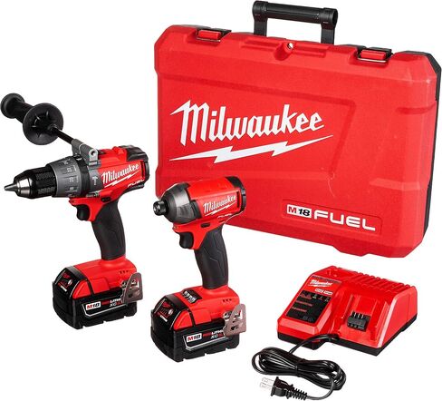 Milwaukee M18 FUEL Hammer Drill and Hydraulic Driver 2-Tool Combo Kit in Saudi Arabia