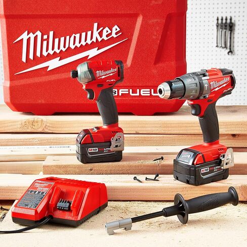 Milwaukee M18 FUEL Hammer Drill and Hydraulic Driver 2-Tool Combo Kit in Saudi Arabia