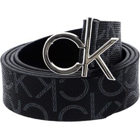 Calvin Klein Logo Belt 3.0 W100 Black Mono, 0GX Black Mono, taglia 100 * cm.114+fibbia cm.2,5 - totale cm116,5 in Saudi Arabia