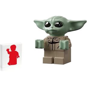 LEGO Star Wars The Mandalorian MiniFigure - Baby Yoda (The Child) with Display Stand 75292 in Saudi Arabia