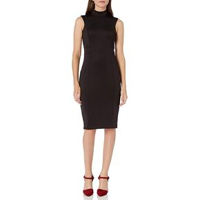 Calvin Klein Women's Sleeveless Sheath with Mock Neckline in Kuwait