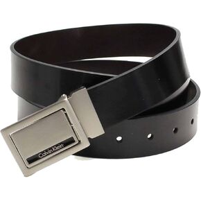 Calvin Klein 3 Piece Men's Reversible Brown/Black Belt Accessories Set with 2 Buckles in Saudi Arabia