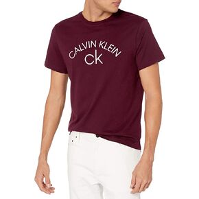 Calvin Klein Men's Athleisure Logo Crewneck T-Shirt in Saudi Arabia