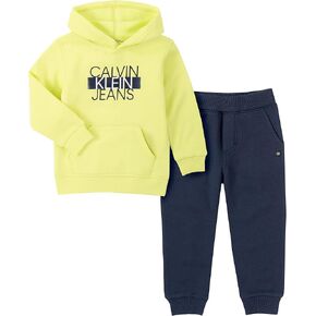 Calvin Klein boys 2 Pieces Hooded Jog Set in Saudi Arabia