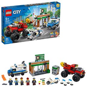 LEGO City Police Monster Truck Heist 60245 Police Toy, Cool Building Set for Kids, New 2020 (362 Pieces) in Saudi Arabia