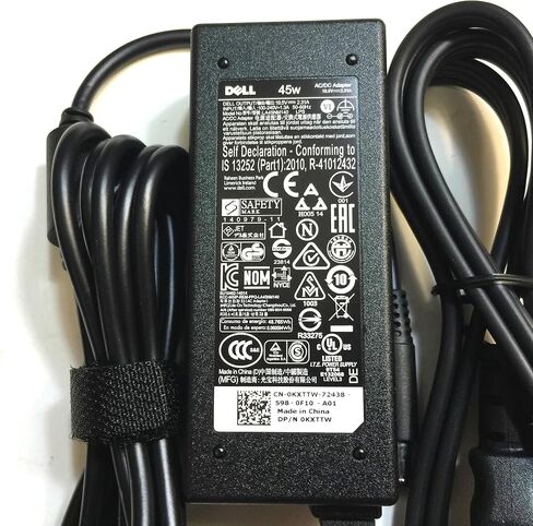Laptop Notebook Charger for Original Dell Inspiron 11 3000 3157 P20T P20T003 3458-3625 P47F P47F003 Adapter Adaptor Power Supply (Power Cord Included) in Saudi Arabia