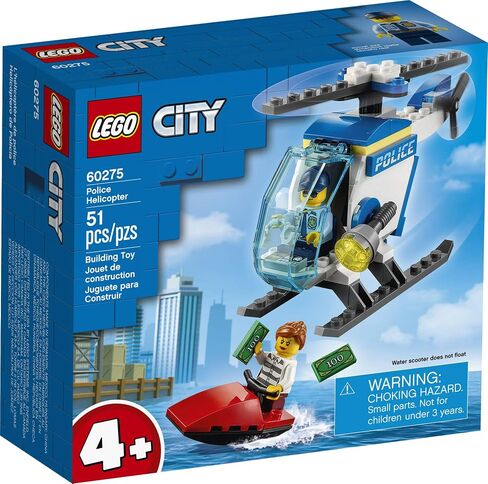 LEGO City Police Helicopter Building Kit; Cool Police Helicopter Toy 60275, New 2021 (51 Pieces) in Kuwait