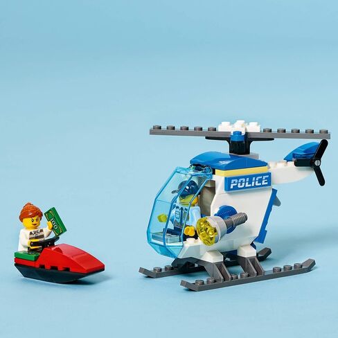 LEGO City Police Helicopter Building Kit; Cool Police Helicopter Toy 60275, New 2021 (51 Pieces) in Kuwait
