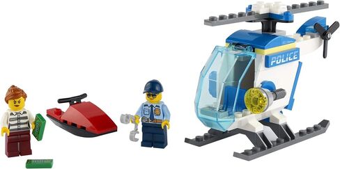 LEGO City Police Helicopter Building Kit; Cool Police Helicopter Toy 60275, New 2021 (51 Pieces) in Kuwait