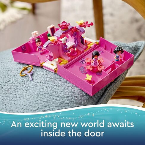 LEGO Disney Encanto Isabela’s Magical Door 43201 Building Kit; A Great Construction Toy for Independent Play, with Butterflies, Bird and Memorable Characters in a Foldable Flower Room (114 Pieces) in Kuwait