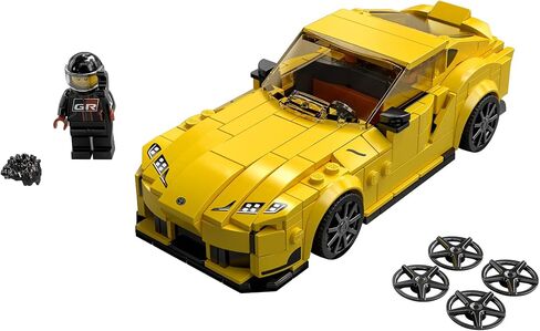 LEGO Speed Champions Toyota GR Supra 76901 Toy Car Building Set; Racing Car Toy for Kids (299 Pieces) in Saudi Arabia