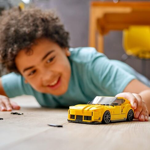 LEGO Speed Champions Toyota GR Supra 76901 Toy Car Building Set; Racing Car Toy for Kids (299 Pieces) in Saudi Arabia