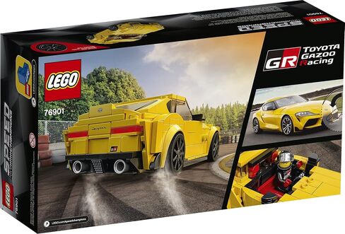 LEGO Speed Champions Toyota GR Supra 76901 Toy Car Building Set; Racing Car Toy for Kids (299 Pieces) in Saudi Arabia