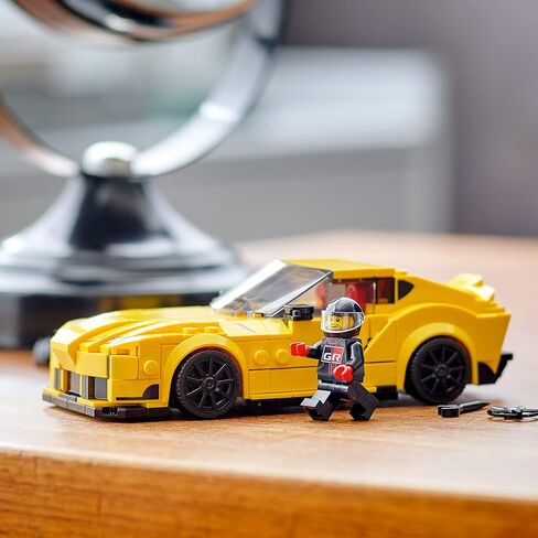 LEGO Speed Champions Toyota GR Supra 76901 Toy Car Building Set; Racing Car Toy for Kids (299 Pieces) in Saudi Arabia