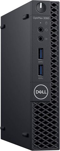Dell OptiPlex 3060 Micro Desktop Computer with Intel Core i5-8500T 2.1 GHz Hexa-Core, 8GB RAM, 128GB SSD (R3C2H) in Saudi Arabia