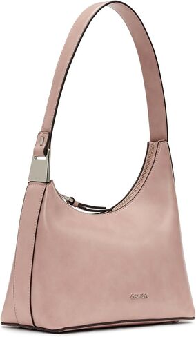 Calvin Klein Holly Top Zip Shoulder Bag, Rosewood in Saudi Arabia