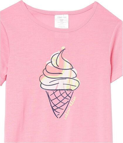 Calvin Klein girls Kids Top and Bottom Pajama Sleep Set Wear in Saudi Arabia