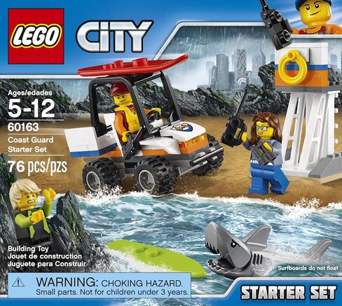 LEGO City Coast Guard Coast Guard Starter Set 60163 Building Kit (76 Piece) in Saudi Arabia